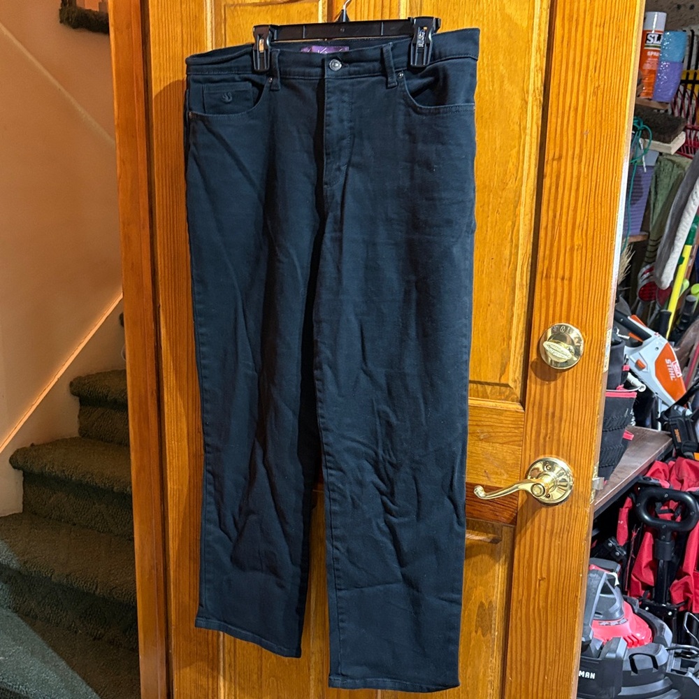 Gloria Vanderbilt Dark Denim Jeans 16 Short